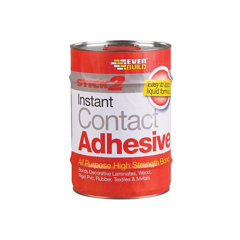 Everbuild Sika STICK2® All-Purpose Contact Adhesive 5 Litre Everbuild Sika - Dynamic Drive
