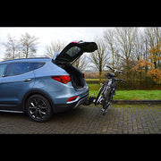 M-Way Towball Mounted Car Rear Tow Bar Cycle Holder 2 Bike Carriers w Electrics Maypole  - Dynamic Drive