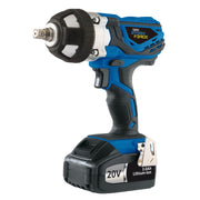 Draper Storm Force 20V Cordless Impact Wrench, 1/2" Sq. Dr., 400Nm, 2 x 3.0Ah Ba Draper - Dynamic Drive