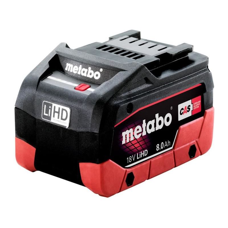 Metabo Slide Battery Pack 18V 8.0Ah LiHD Metabo - Dynamic Drive