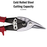 Teng Tools Tin Snip High Leverage Left/Straight Teng Tools - Dynamic Drive