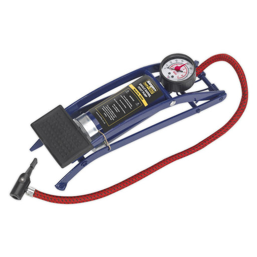 Sealey Foot Pump Single Barrel S0540 Siegen by Sealey - Dynamic Drive