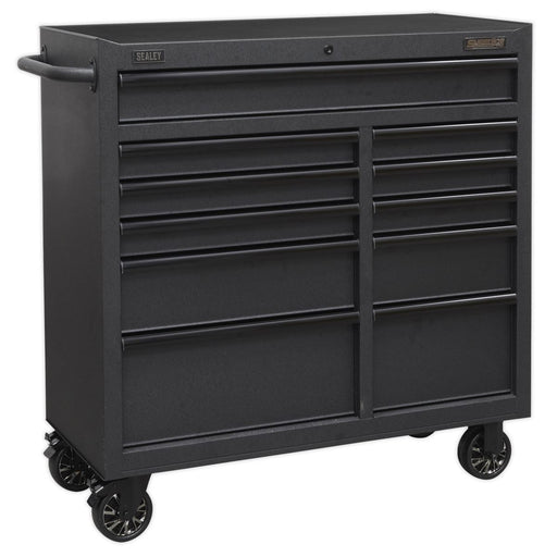 Sealey Rollcab 11 Drawer 1040mm with Soft Close Drawers AP4111BE Sealey - Dynamic Drive