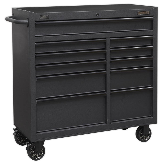 Sealey Rollcab 11 Drawer 1040mm with Soft Close Drawers AP4111BE Sealey - Dynamic Drive