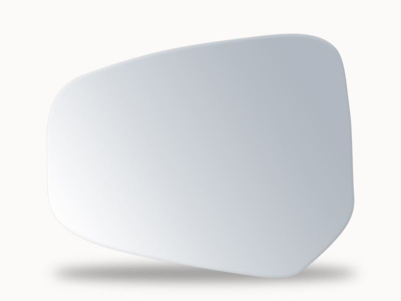 Summit Stick-On Commercial Mirror Glass fits Ford Transit Courier 14 to 17 LHS Summit - Dynamic Drive