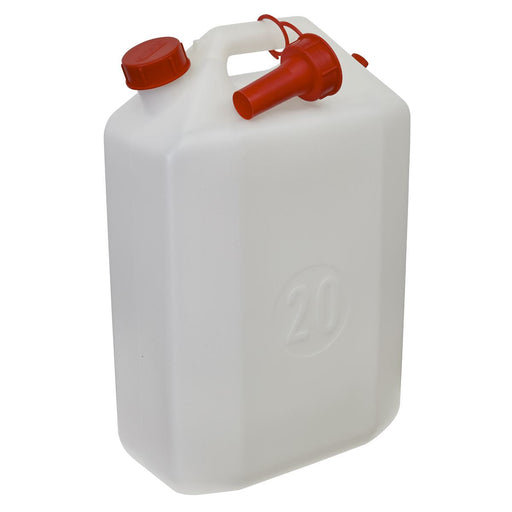 Sealey Water Container 20L with Spout WC20 Sealey - Dynamic Drive