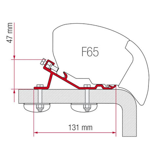 Fiamma Kit for Standard F65 Eagle 400 RV Awnings Fiamma - Dynamic Drive