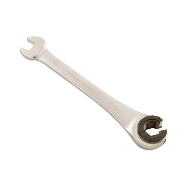 Laser Ratchet Flare Nut Wrench 12mm 4901 Laser - Dynamic Drive