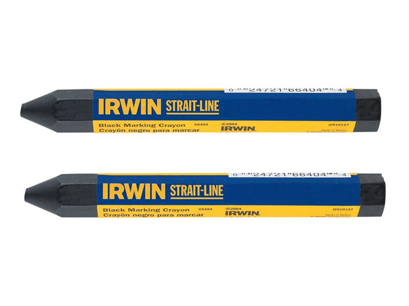 Irwin® Strait-Line® Crayon Black (Card 2) IRWIN® STRAIT-LINE® - Dynamic Drive