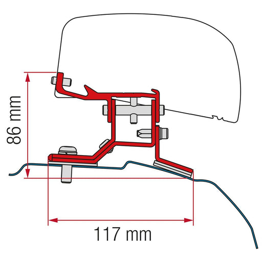 Upgrade Your Ford Custom LWB with Fiamma Kit for Camping Convenience Fiamma - Dynamic Drive