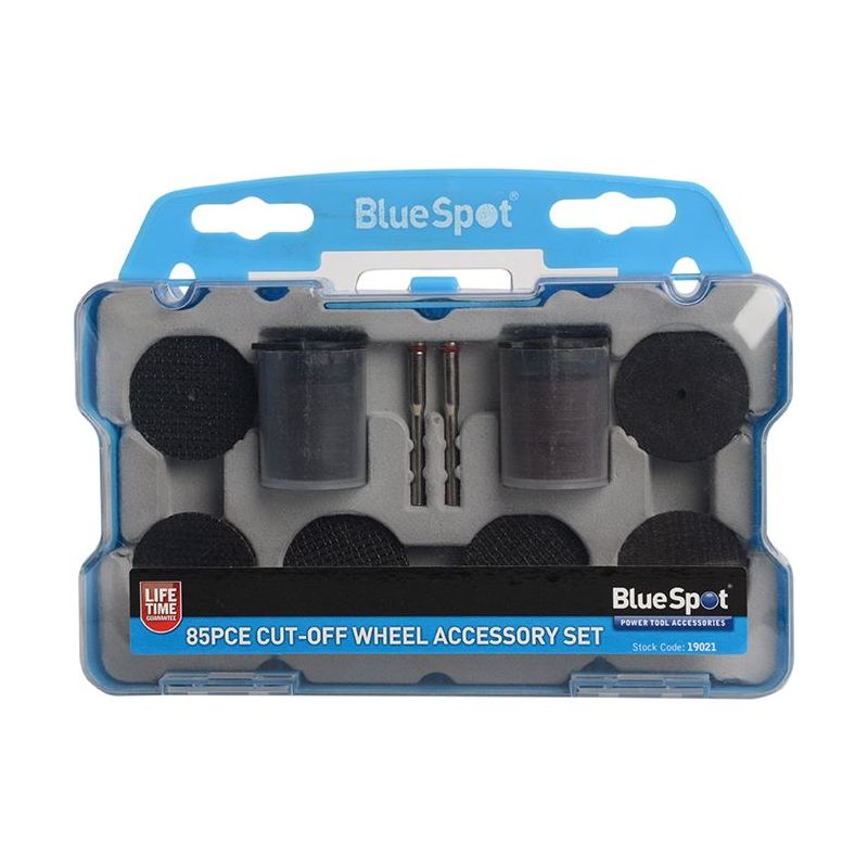 Bluespot Tools Cut Off Wheel Accessory Kit 85 Piece BlueSpot Tools - Dynamic Drive