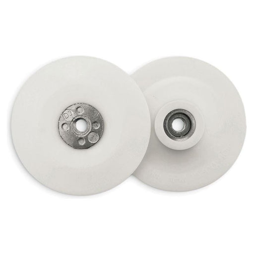 Flexipads World Class Angle Grinder Pad White 100mm (4in) 3/8 x 24 UNF Flexipads World Class - Dynamic Drive