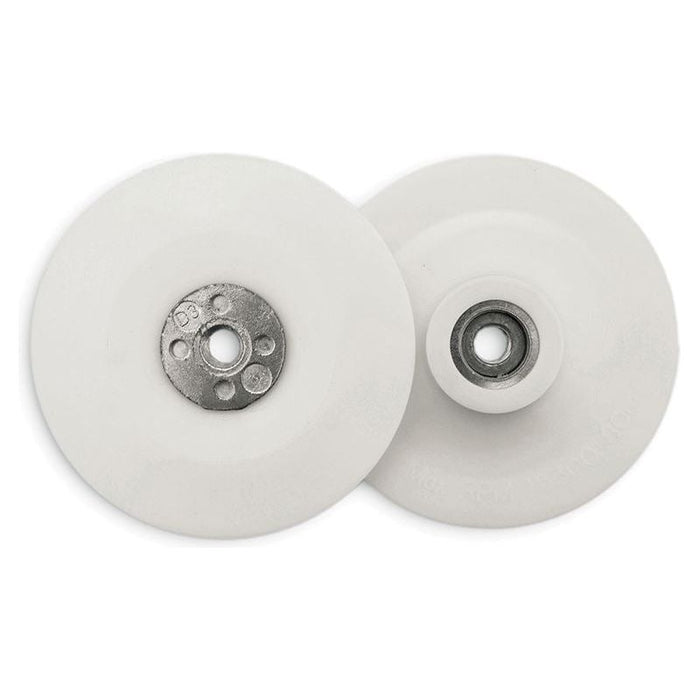 Flexipads World Class Angle Grinder Pad White 100mm (4in) 3/8 x 24 UNF Flexipads World Class - Dynamic Drive