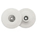 Flexipads World Class Angle Grinder Pad White 100mm (4in) 3/8 x 24 UNF Flexipads World Class - Dynamic Drive