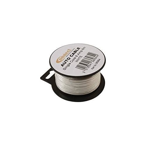 Connect White Single Core Auto Cable 14/0.30 7m 36964 Tool Connection - Dynamic Drive