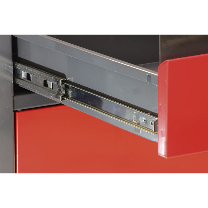Sealey Workstation with 2 Drawers 2 Cupboards & Open Storage AP1905A Sealey - Dynamic Drive