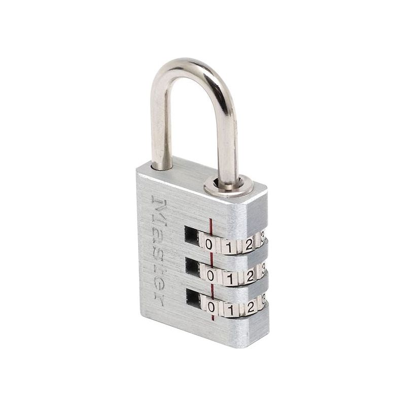Master Lock Aluminium 30mm 3-Digit Combination Padlock Master Lock - Dynamic Drive