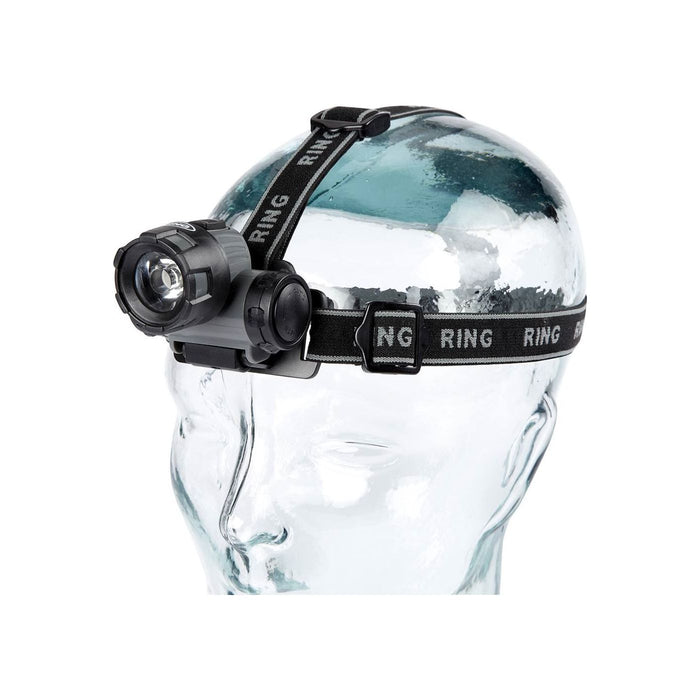 Ring RT5174 Head Torch with Long-Life LEDs, Adjustable Torch and Comfortable Ring Automotive - Dynamic Drive