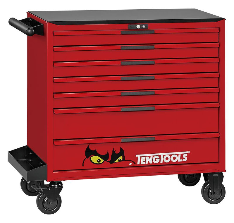 Teng Tools 37" PRO35™ roller cabinet tool kit 595 pieces red Town Tools - Dynamic Drive