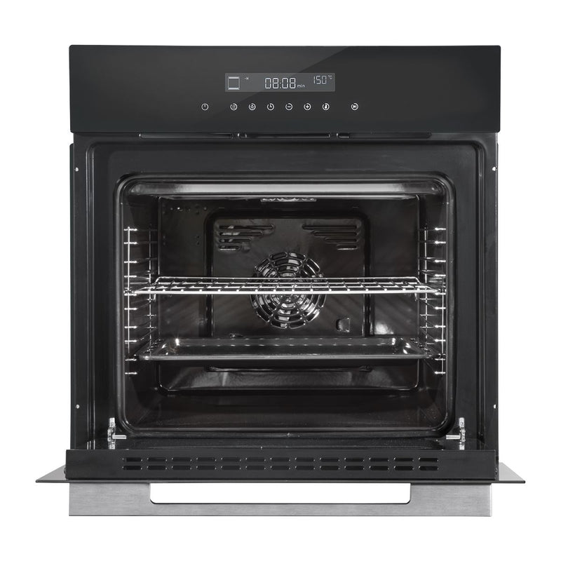 Baridi Integrated Fan-Assisted Electric Oven 60cm 72L Capacity - Black Baridi - Dynamic Drive