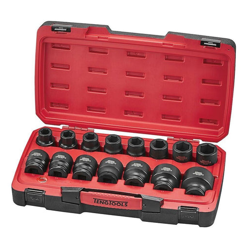Teng Tools MECCA PRO 3/4" Impact Socket Set DIN 17 Pieces Teng Tools - Dynamic Drive