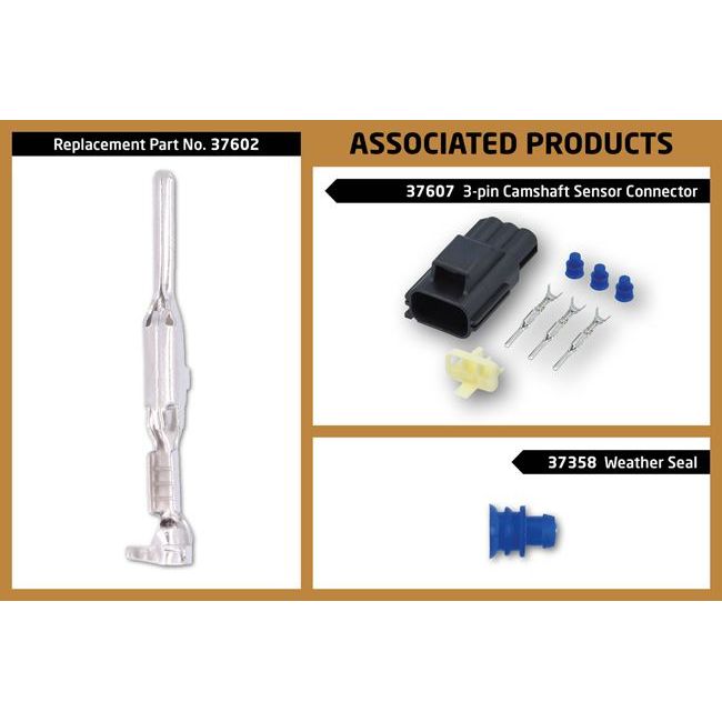 Connect Volvo Electrical Camshaft 3 PIN male Sensor Connector 14pc 37607 Tool Connection - Dynamic Drive