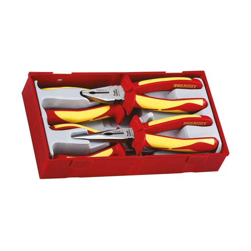 Teng Tools Insulated Plier Set TT1 4 Pieces Teng Tools - Dynamic Drive