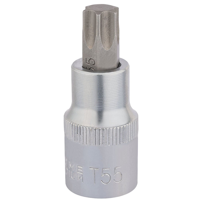 Draper TX-STAR Socket Bit, 1/2" Sq. Dr., T55 x 55mm 16319 Draper - Dynamic Drive