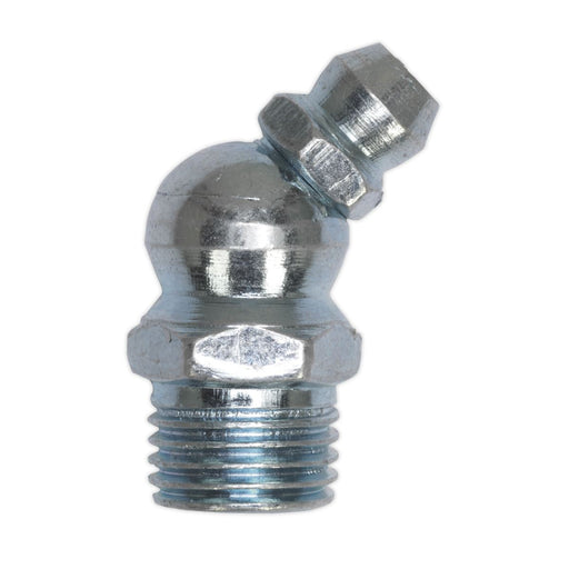 Sealey Grease Nipple 45 10 x 1mm Pack of 25 GNM10 Sealey - Dynamic Drive