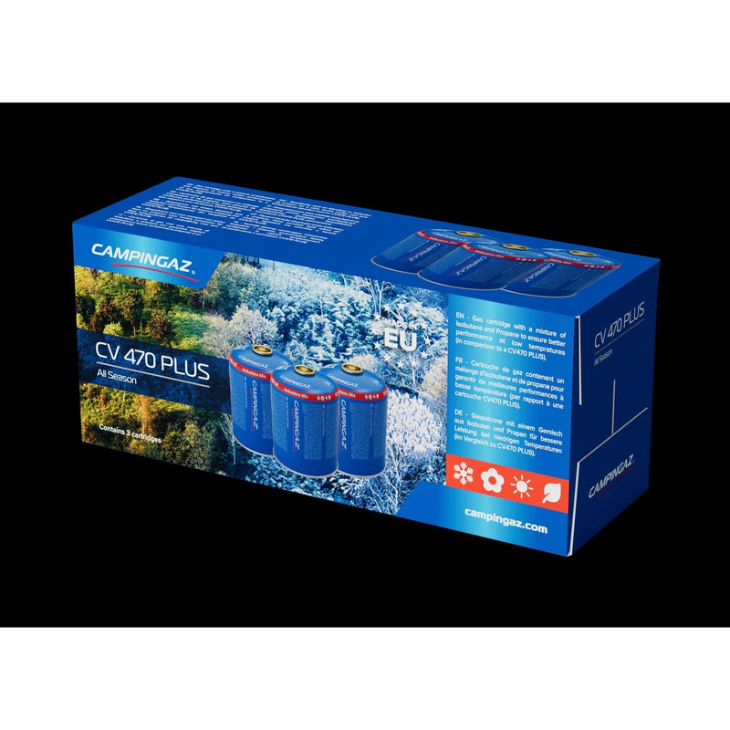Campingaz CV 470 Plus All Season Gas Cartridge - 3 Pack Campingaz - Dynamic Drive