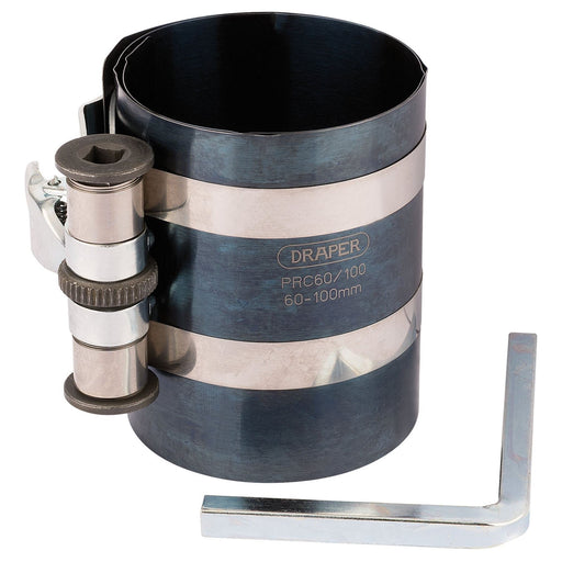 Draper Piston Ring Compressor, 60 - 100mm 51845 Draper - Dynamic Drive