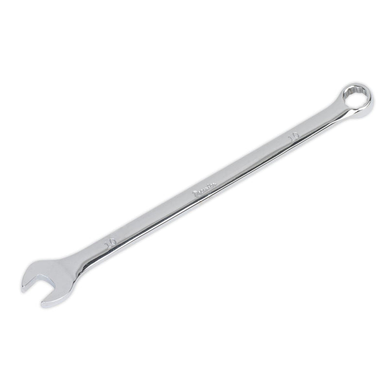 Sealey Combination Spanner Extra-Long 10mm AK631010 Sealey - Dynamic Drive