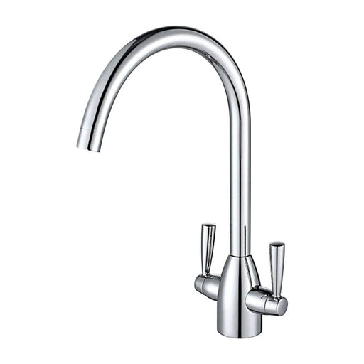 AG Fornham Twin Lever Kitchen / Galley Monoblock Mixer Tap Chrome AG - Dynamic Drive
