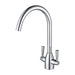 AG Fornham Twin Lever Kitchen / Galley Monoblock Mixer Tap Chrome AG - Dynamic Drive