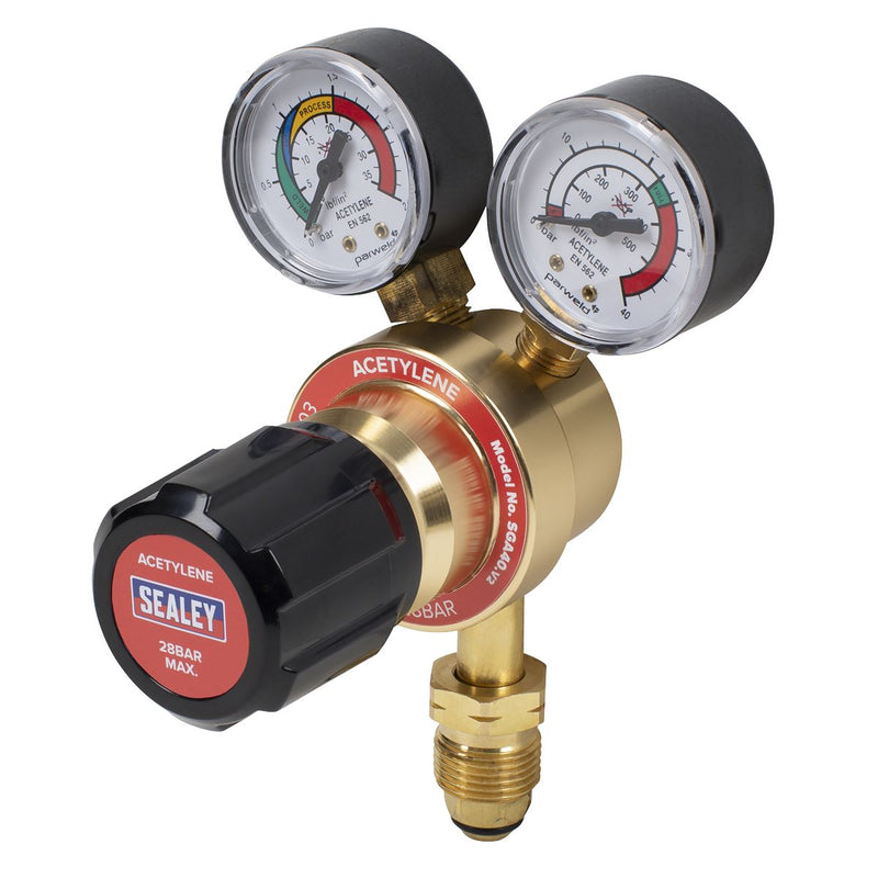 Sealey Acetylene Regulator SGA40 Sealey - Dynamic Drive
