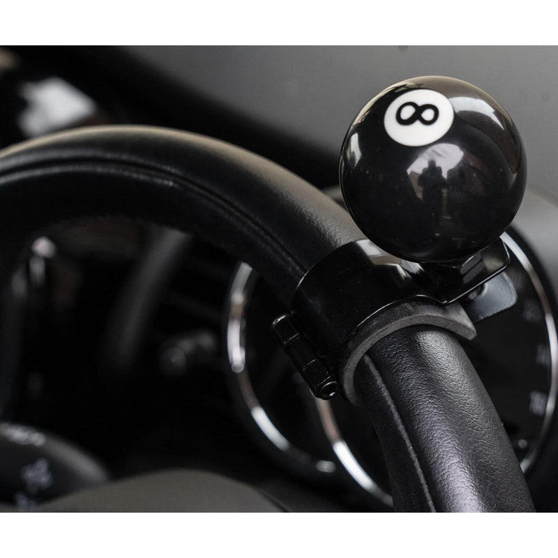 Streetwize Magic 8 Ball Car Van Lorry Steering Wheel Power Aid Easy Steer Knob Streetwize  - Dynamic Drive