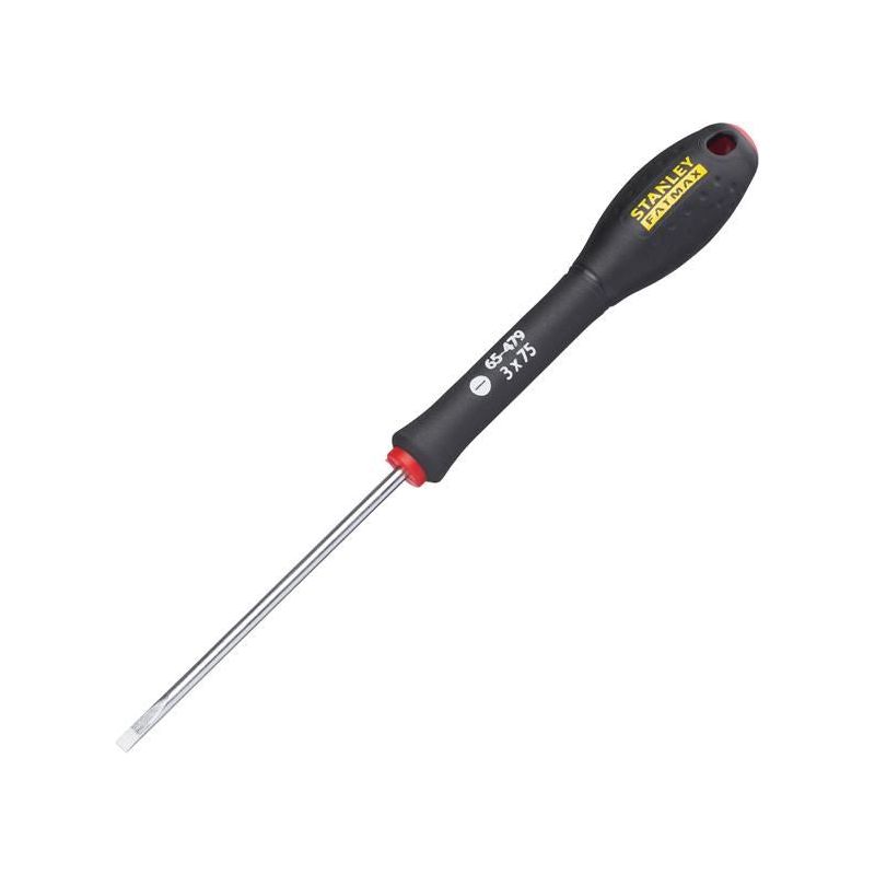 Stanley® Hand Tools FatMax® Screwdriver Flared Tip 3.0 x 75mm STANLEY® Hand Tools - Dynamic Drive
