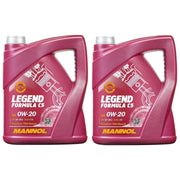 2x 5L MANNOL 0W20 Legend Formula C5 Fully Synthetic Engine Oil API SP,MB 229.71 Mannol  - Dynamic Drive