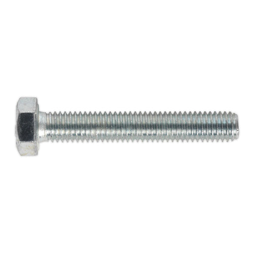 Sealey HT Setscrew M8 x 50mm 8.8 Zinc Pack of 50 SS850 Sealey - Dynamic Drive