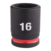 Milwaukee 16mm 3/8 Impact Socket Std-1Pc New 4932480273 Milwaukee - Dynamic Drive