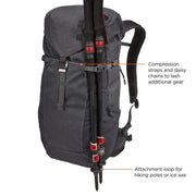 Thule AllTrail X 25L hiking backpack - Obsidian Thule - Dynamic Drive
