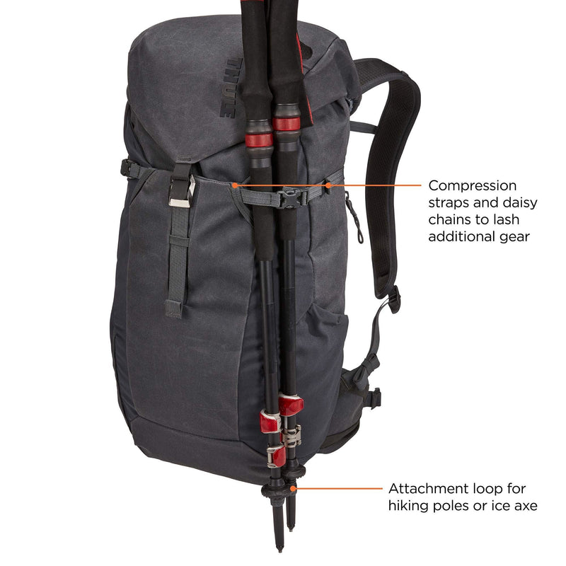 Thule AllTrail X 25L hiking backpack - Obsidian Thule - Dynamic Drive