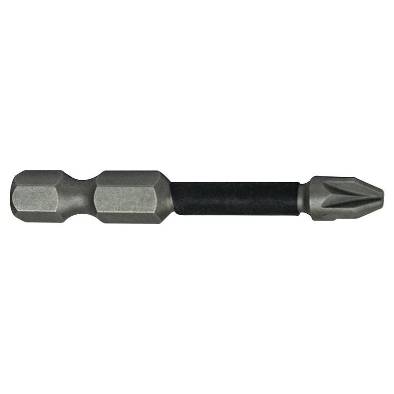 Faithfull Pozi Impact Screwdriver Bits PZ2 x 50mm (Pack 3) Faithfull - Dynamic Drive
