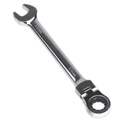 Sealey Flexi-Head Ratchet Combination Spanner 17mm FHRCW17 Sealey - Dynamic Drive