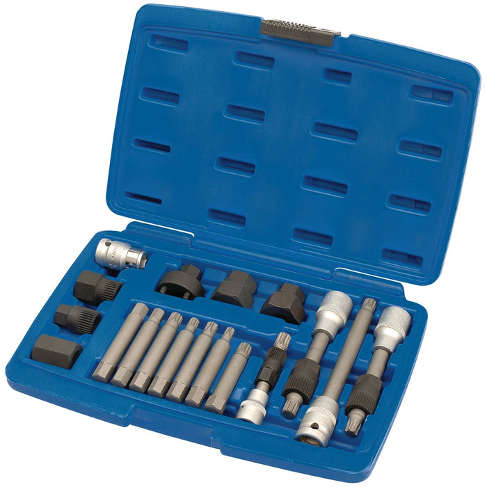 Draper Alternator Pulley Tool Kit (18 Piece) 31921 Draper - Dynamic Drive