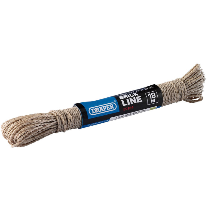 Draper Polypropylene Brick Line, 18m (Approx) 52164 Draper - Dynamic Drive