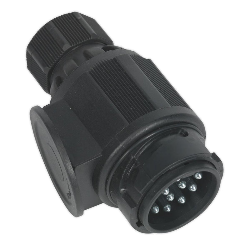 Sealey Towing Plug 13-Pin Euro Plastic 12V Twin Inlet TB54 Sealey - Dynamic Drive