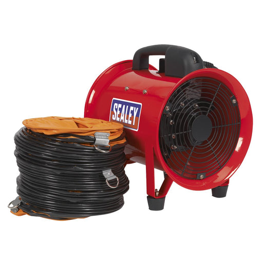 Sealey Portable Ventilator200mm with 5m Ducting VEN200 Sealey - Dynamic Drive