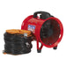 Sealey Portable Ventilator200mm with 5m Ducting VEN200 Sealey - Dynamic Drive