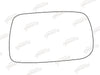 Summit Stick-On Standard Mirror Glass fits Toyota Yaris RHS Summit - Dynamic Drive